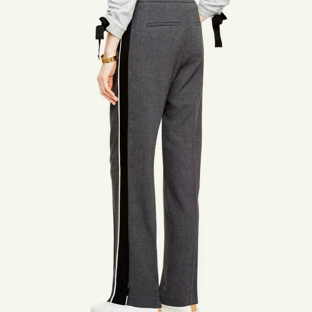 Ann Taylor NWT Sz S Track Pant Relaxed Side Stripe